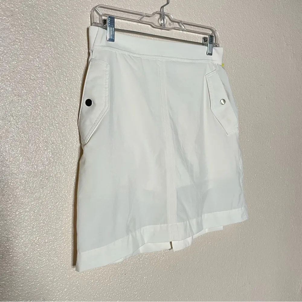 Athleta Vienna Cargo Skort in White Size 10 A3 - Image 4