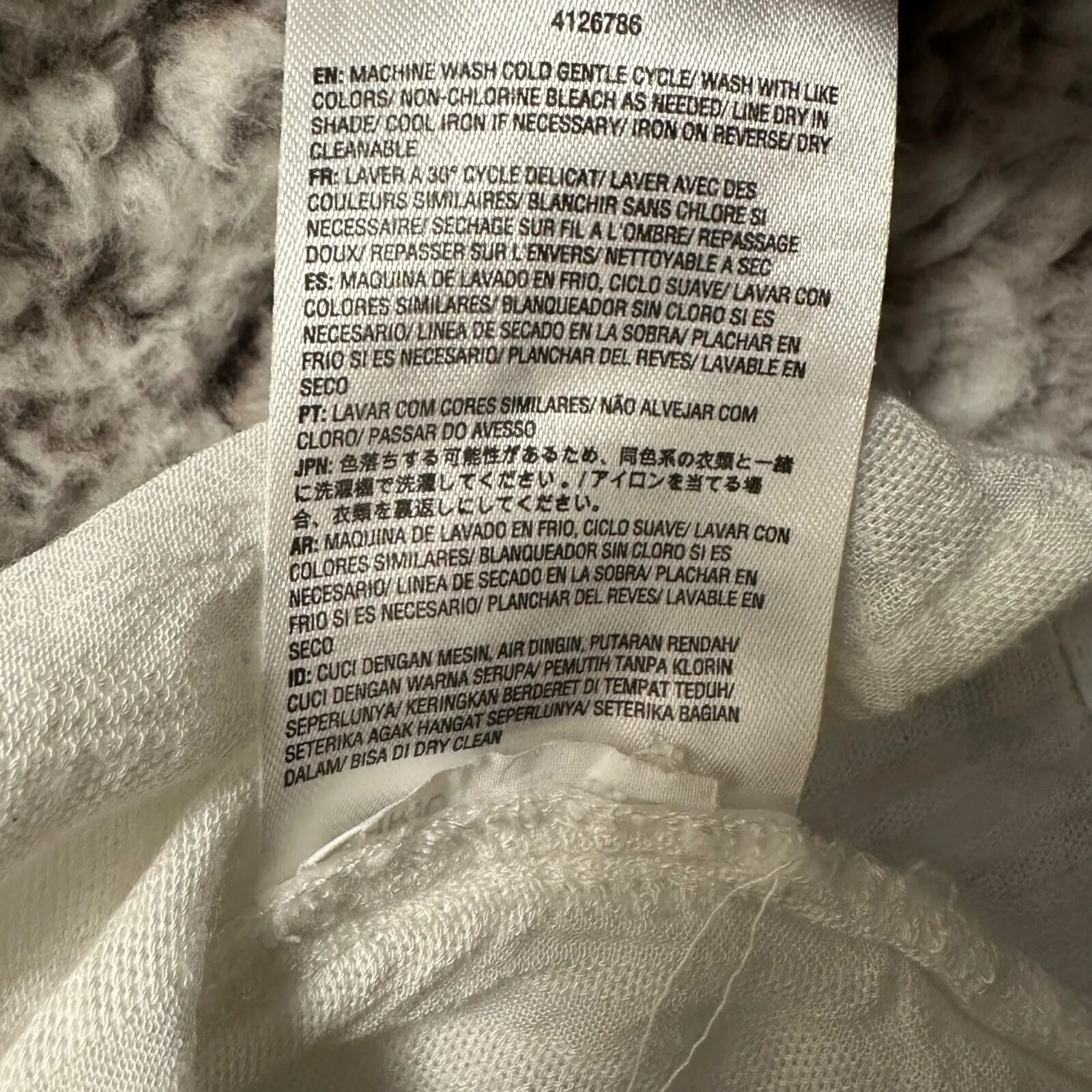 Volcom White Peplum‎ Blouse M Open Back Short Sleeve Viscose Boho Summer Top - Image 7