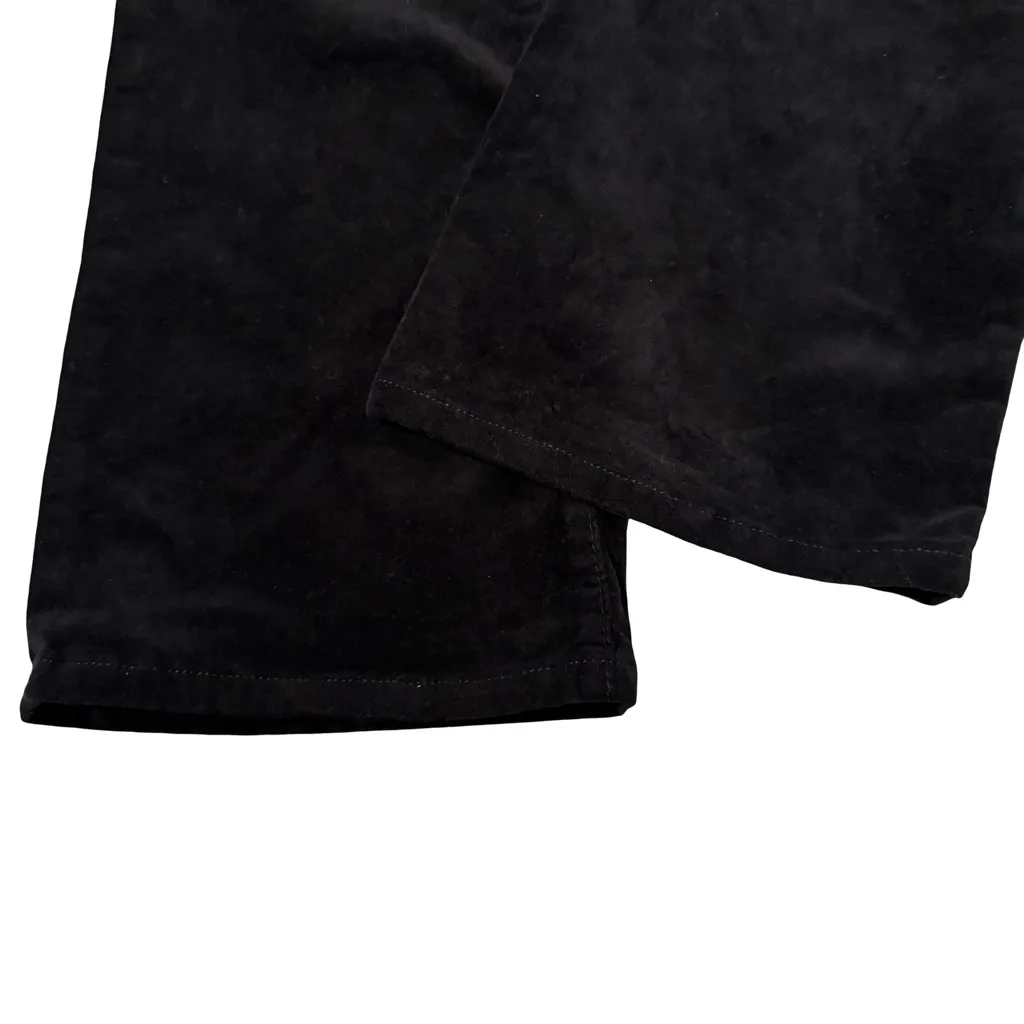 NWT, Loft Five Pocket Slim Flare Pants in Black Velvet, Sz 4/27 Petite - Image 12
