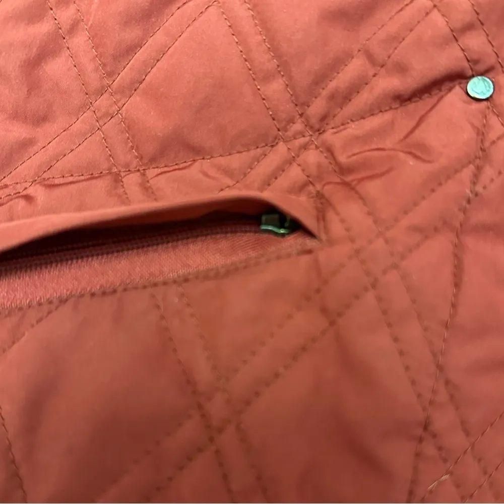 Pacific Trail Jacket Women's Size Medium Quilted Red Fleece-Lined - Image 11