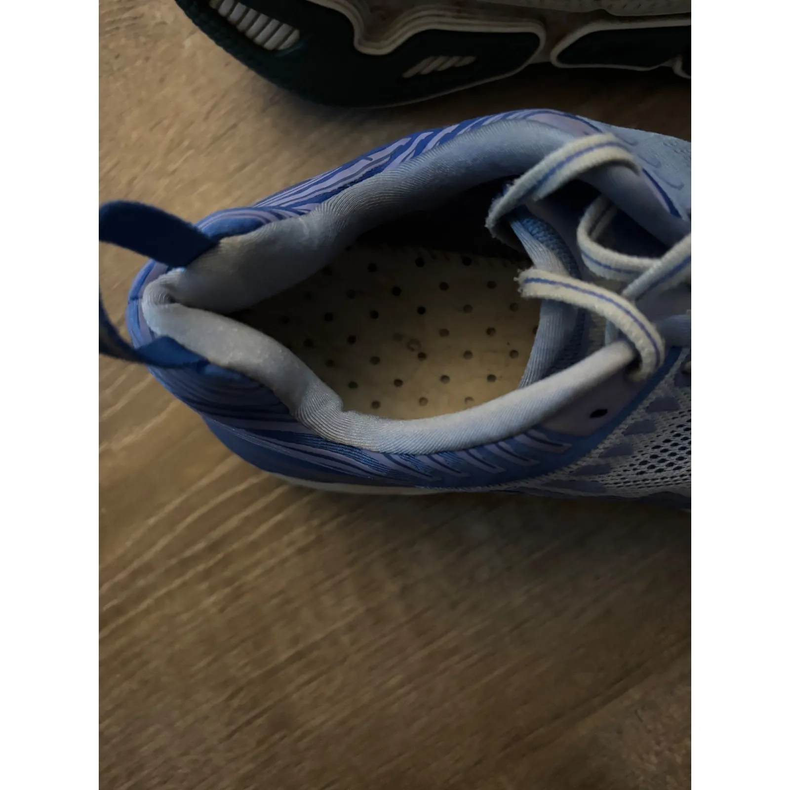 Hoka Bondi 6 Women's Running Shoes Blue Comfort Sneakers 10.5 READ DESCRIPTION‎ - Image 5