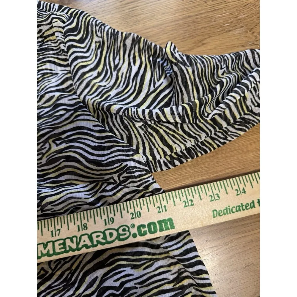 Christopher & Banks Women Long Sleeve Shirt Size Large Lightweight Office Casual - Image 5