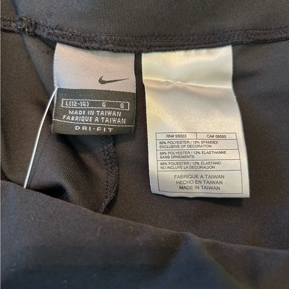 Nike Low-Rise Women’s Workout Pants 224172 Large (12-14) Black Yoga Running NWT - Image 9