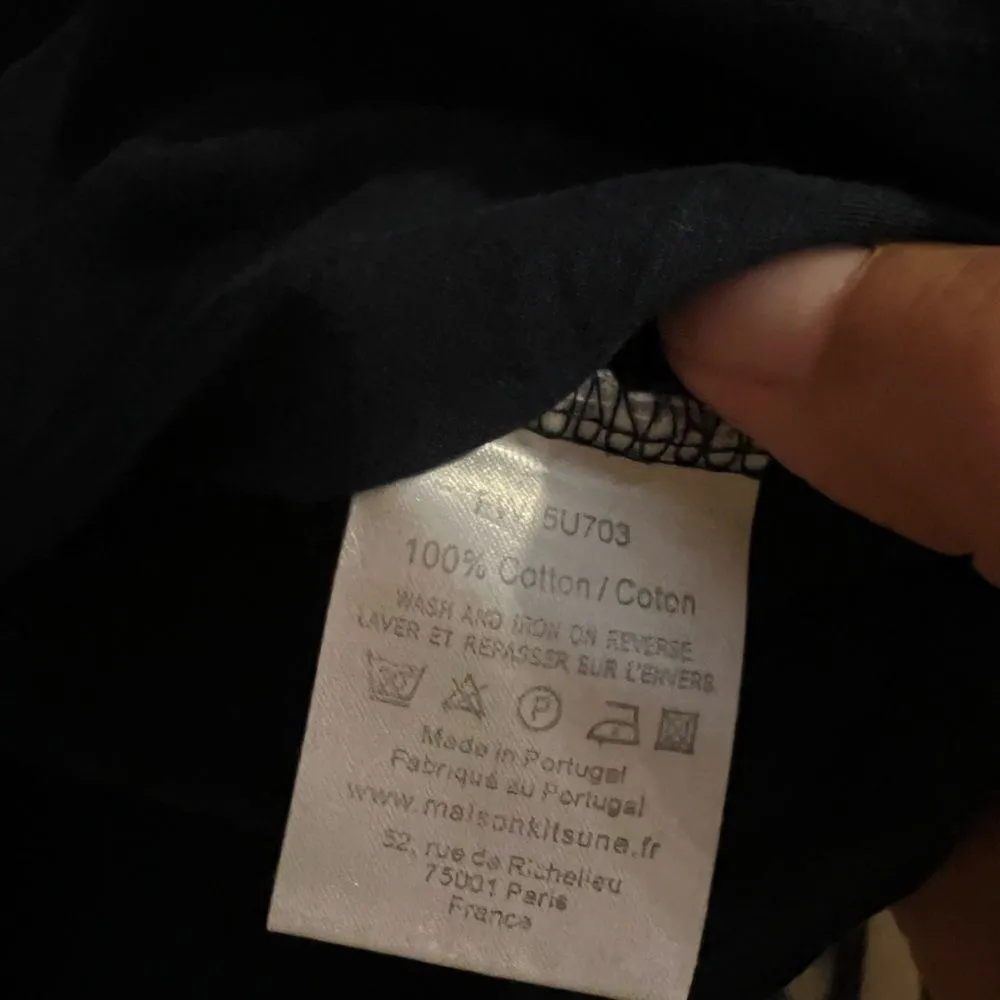 Maison kitsune small top Blue - Image 5