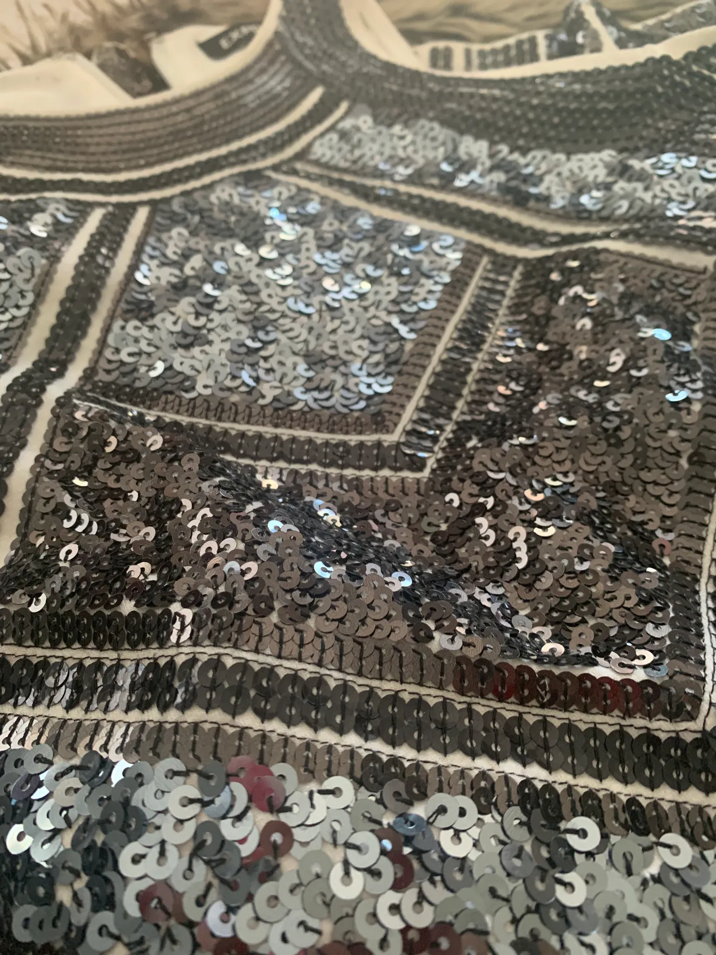 Cold Shoulder Sequin Dress - Image 6