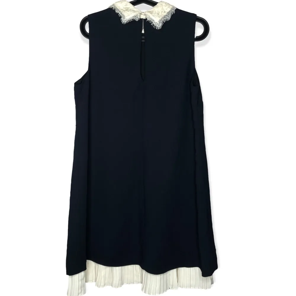 Nanette Lepore Lace Collar Shift Dress Size 10 - Image 6