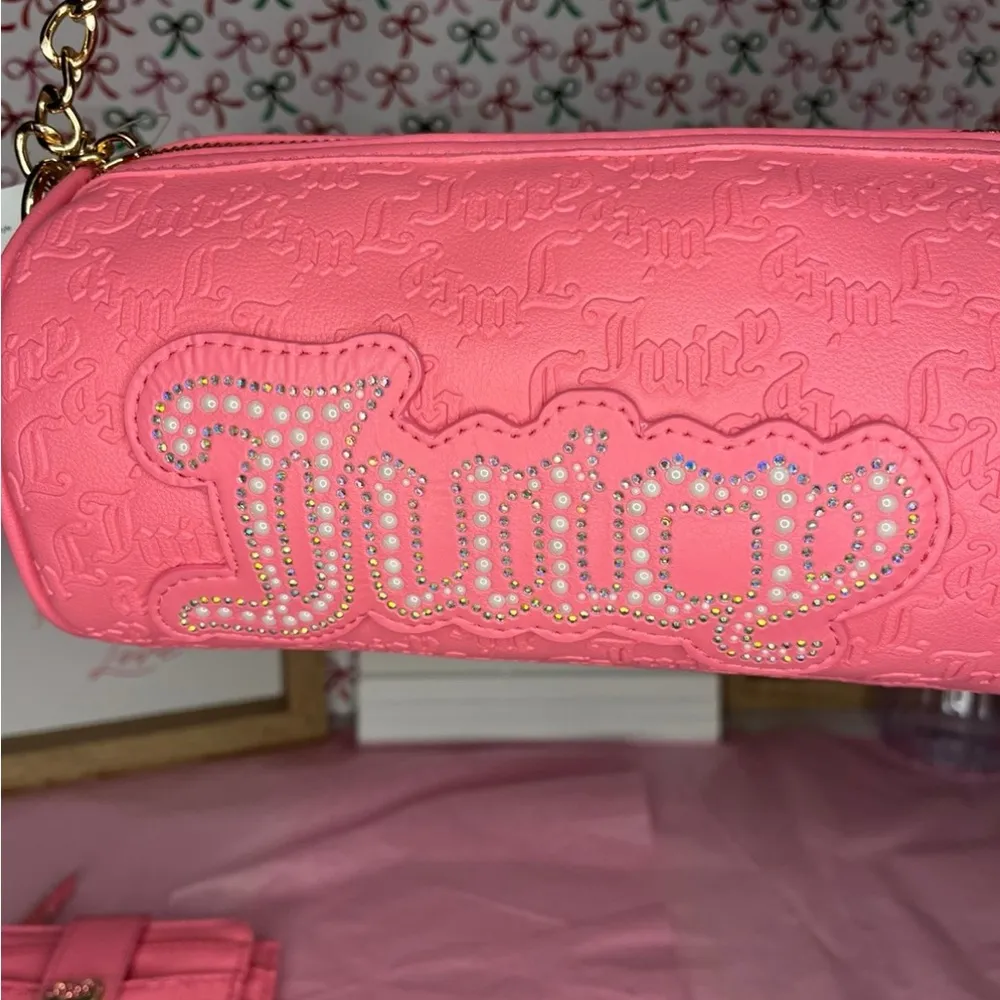 Juicy Couture String of Pearls Roll Bag - Image 2