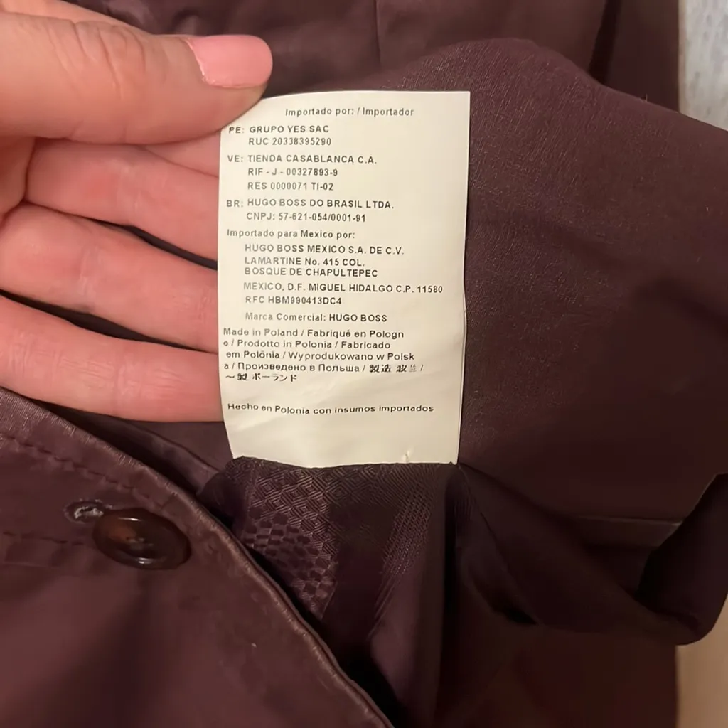 Hugo by Hugo Boss jacket Purple - Image 8