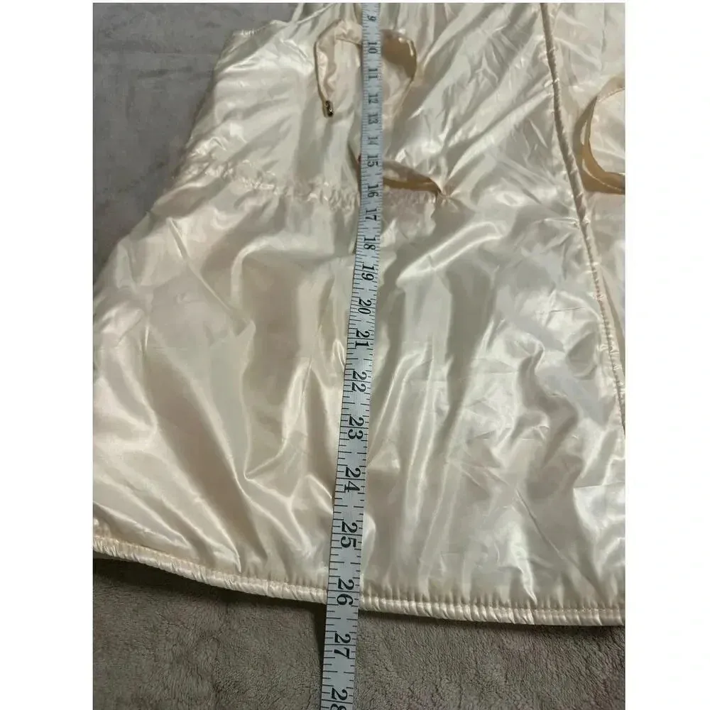 Marc New York Satin Champagne Puffer Vest Size Small Hood NWT Anthony Ski - Image 5