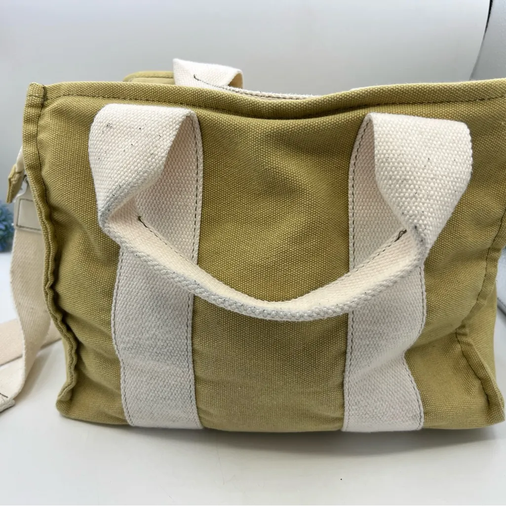 URBAN OUTFITTERS BDG Women's Serena Mini Tote Bag Purse Cargo Khaki Beige Tan - Image 2