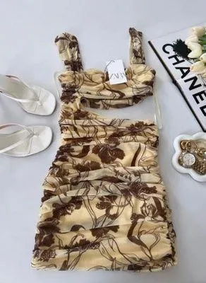 Floral Mini Dress - Image 2