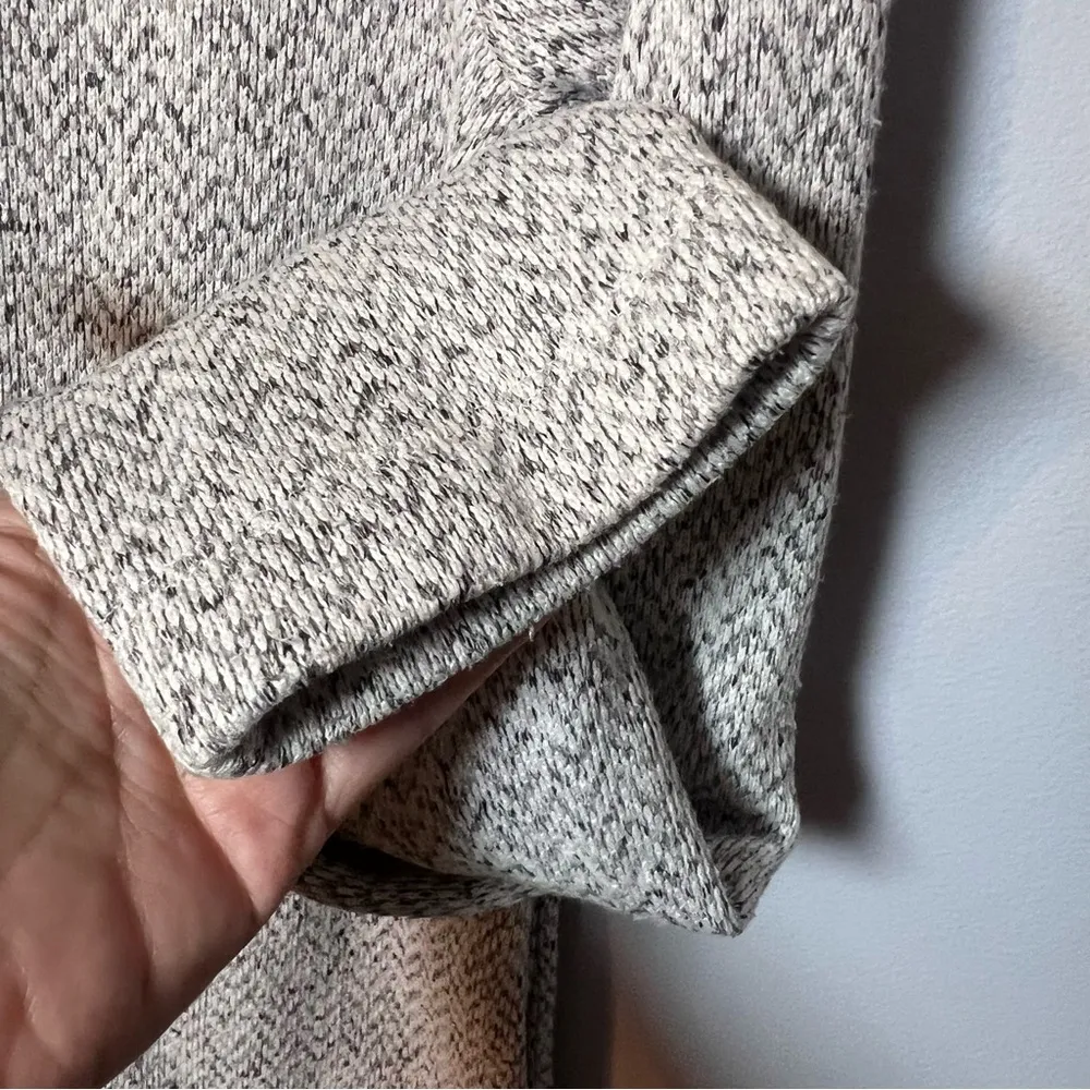 Kyodan Outdoor 1/4 Snap Hoodie Women’s L Pullover Herringbone Weave -Soft & Cozy - Image 5