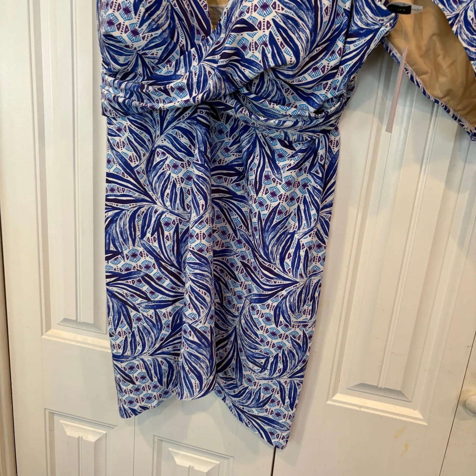 Swimsuits For All Blue Two Piece Swimsuit Size‎ 34 Size 4X - Image 4