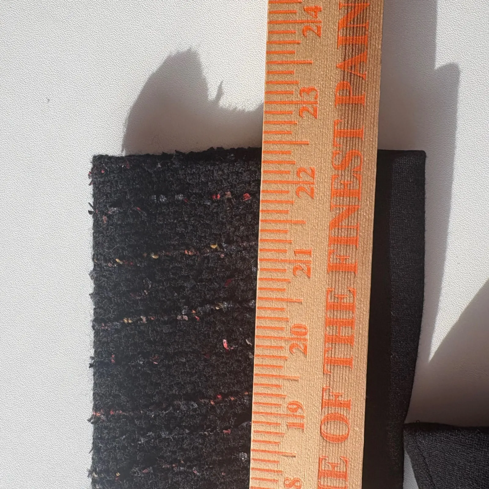 Lafayette 148 New York Petite Black Multi Color Tweed Trim Blazer Jacket Size 2 - Image 8