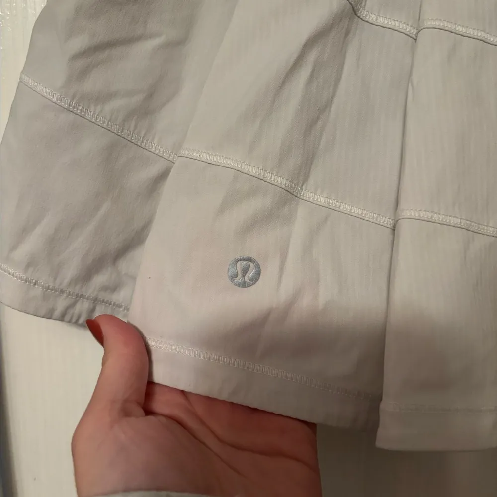 Lululemon Pace Rival Skirt (Regular) 4-way Stretch White size 10 - Image 6