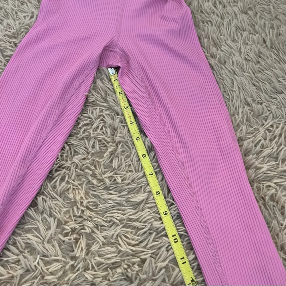 RIBBED VERONICA LEGGING year of ours Pink Size XS - Image 7