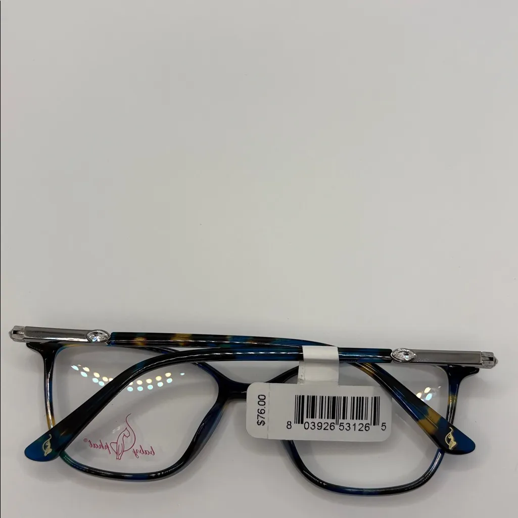 Baby Phat Women's Eyeglasses Bv279 Blue Tortoise 51.0-16.0-135 NWT demo - Image 13