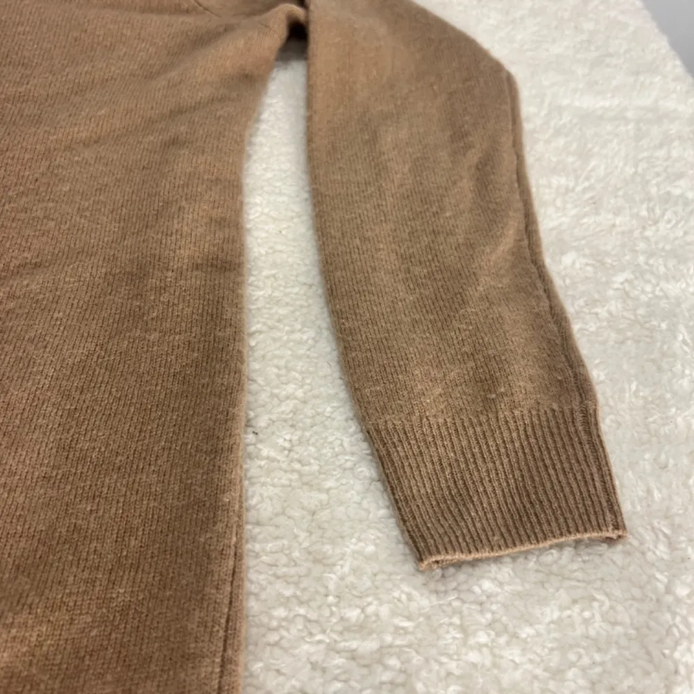 C by Bloomingdale’s cashmere turtleneck sweater M Tan Size M - Image 3