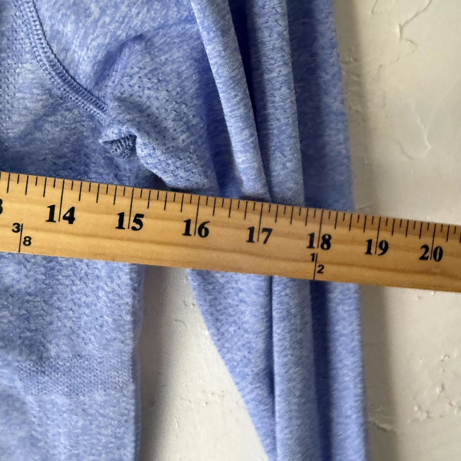 Calia‎ Pullover Womens Medium Long Sleeve Athletic Running Top Thumbholes Blue - Image 6