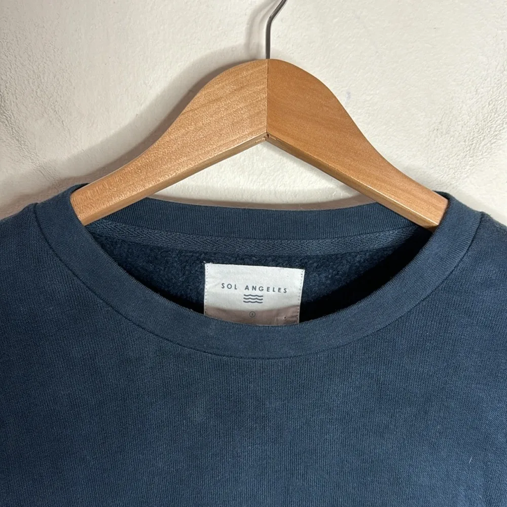 Sol Angeles tie dye ombre Sherpa lined sweatshirt size S - Image 4