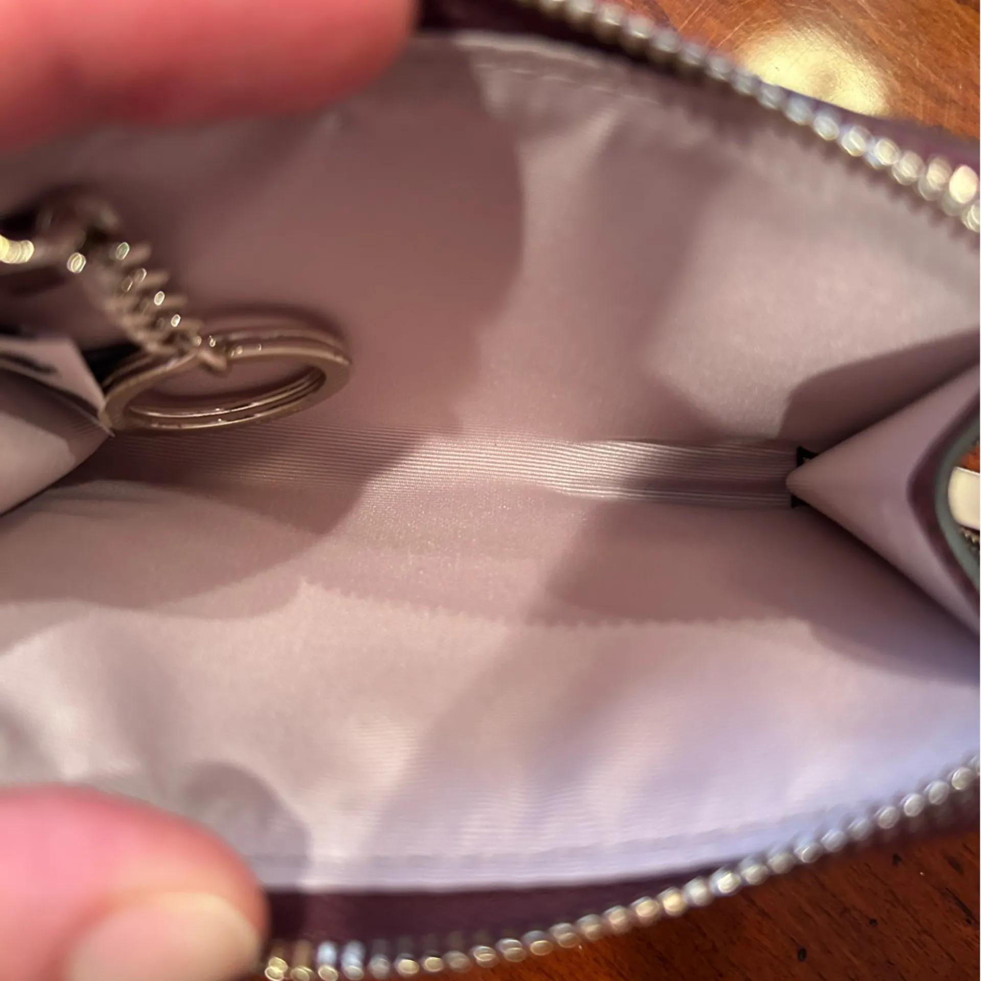 Kate Spade Flower Coated Canvas Key Pouch Wallet - Image 11