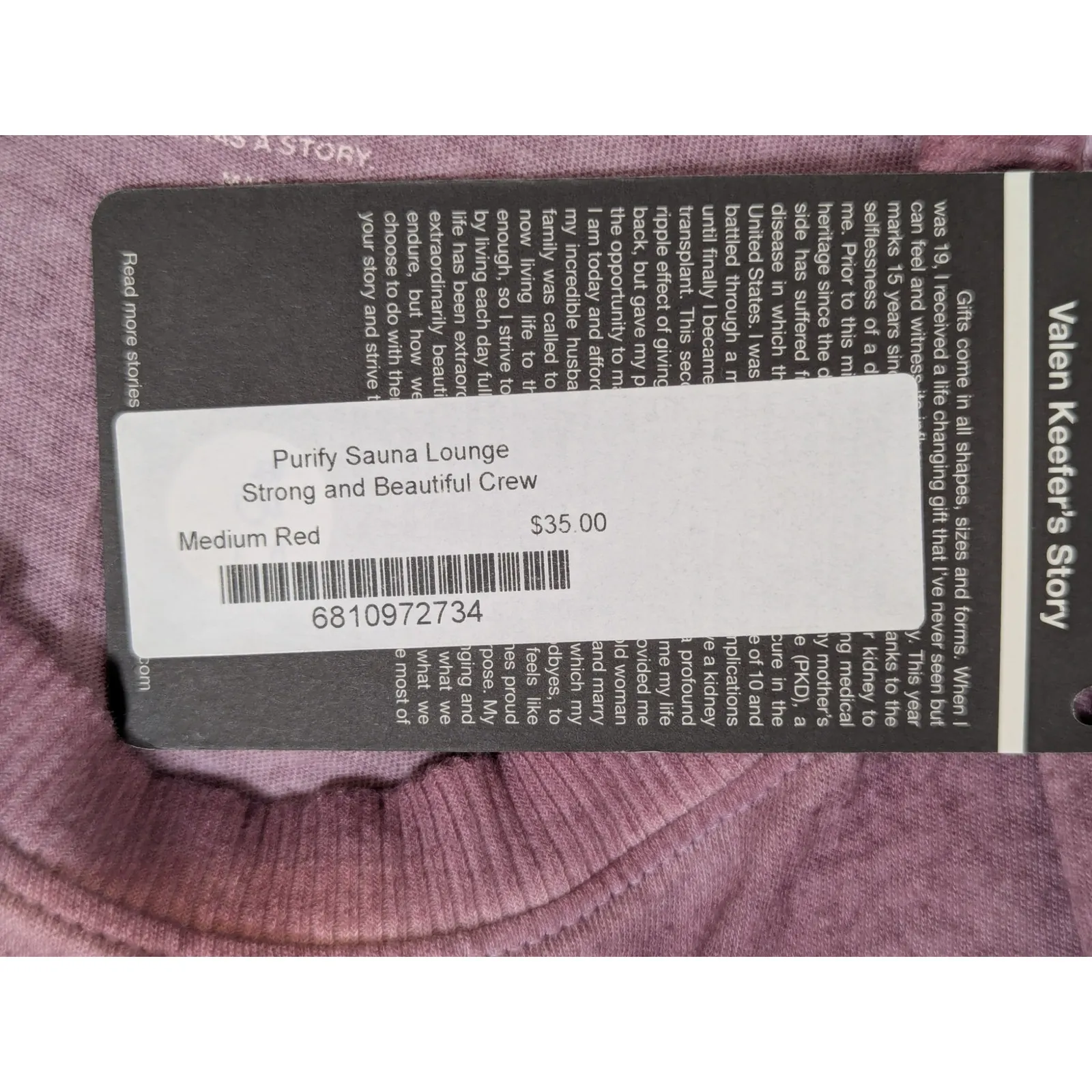 good hYOUman Strong and Beautiful Purify Sauna Lounge Sleeveless T-Shirt M - Image 5