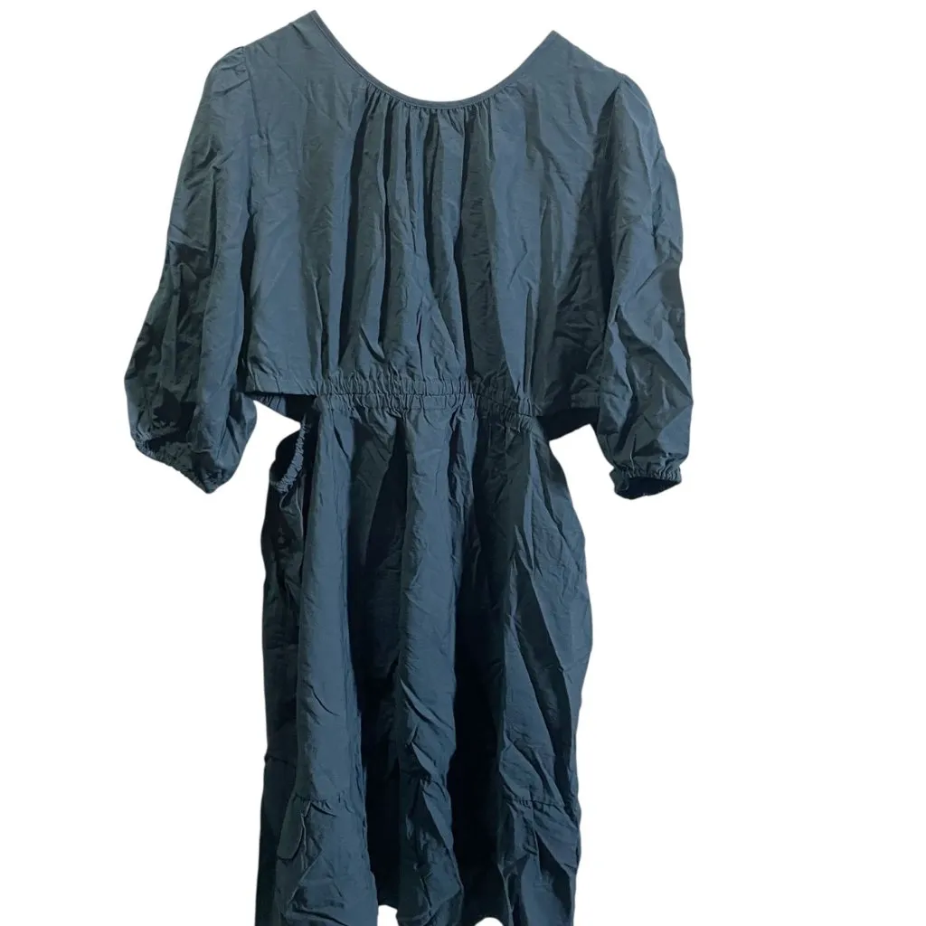 Isabel Maternity Tiered Blue Cutout Pullover Dress M NEW Size undefined - Image 2