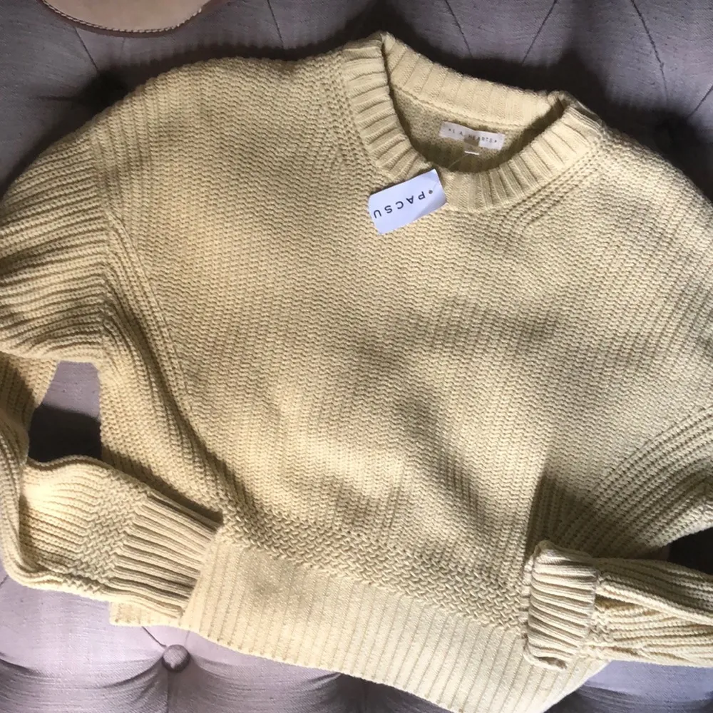 Yellow Pacsun Sweater - Image 2