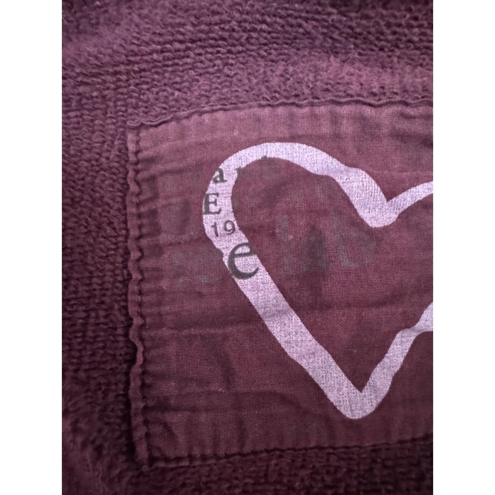 Frank‎ & Eileen Tee Lab Burgundy Asymmetrical Zip Up Size Medium. - Image 4