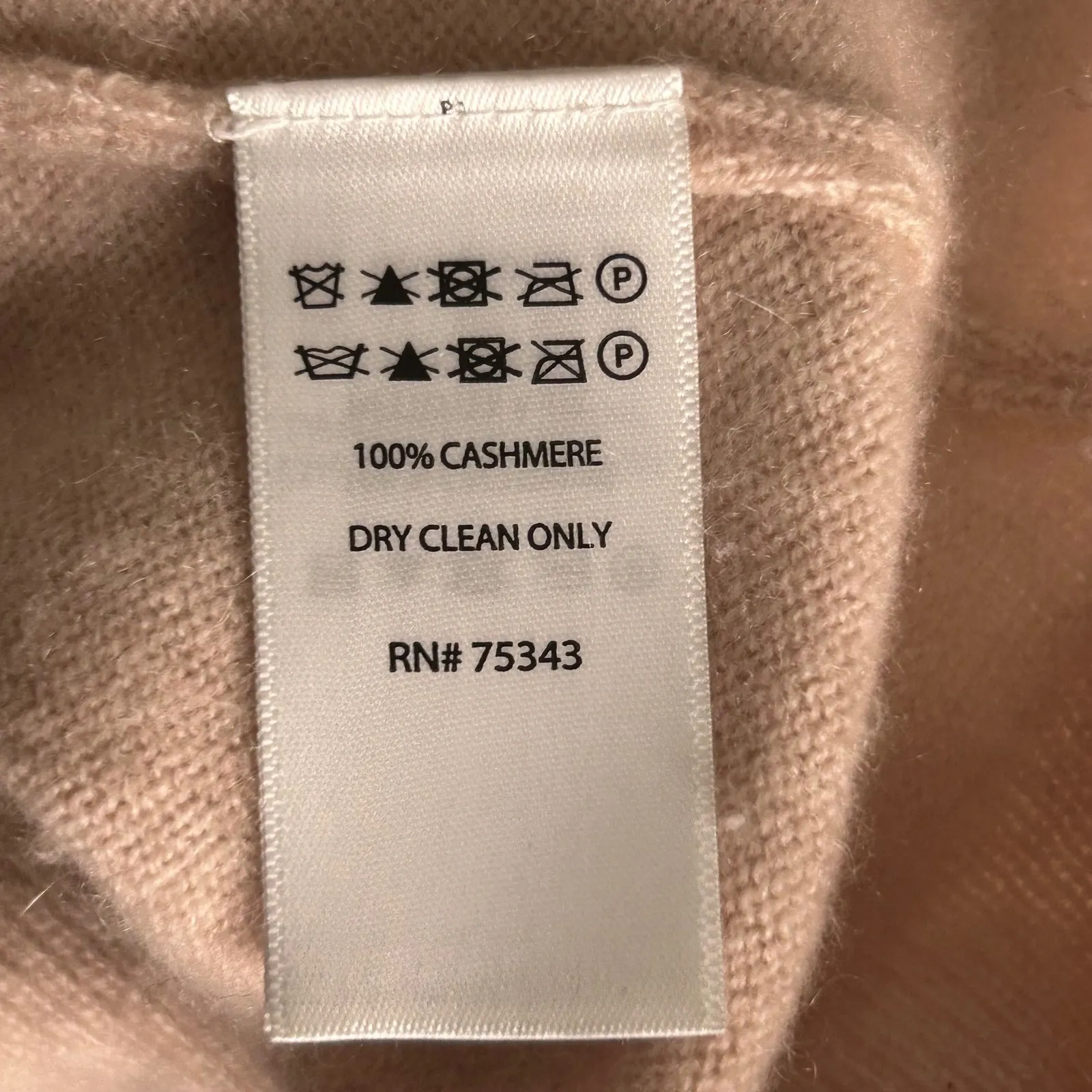 Nanette Lepore Cashmere Sweater Pink Large - Image 8