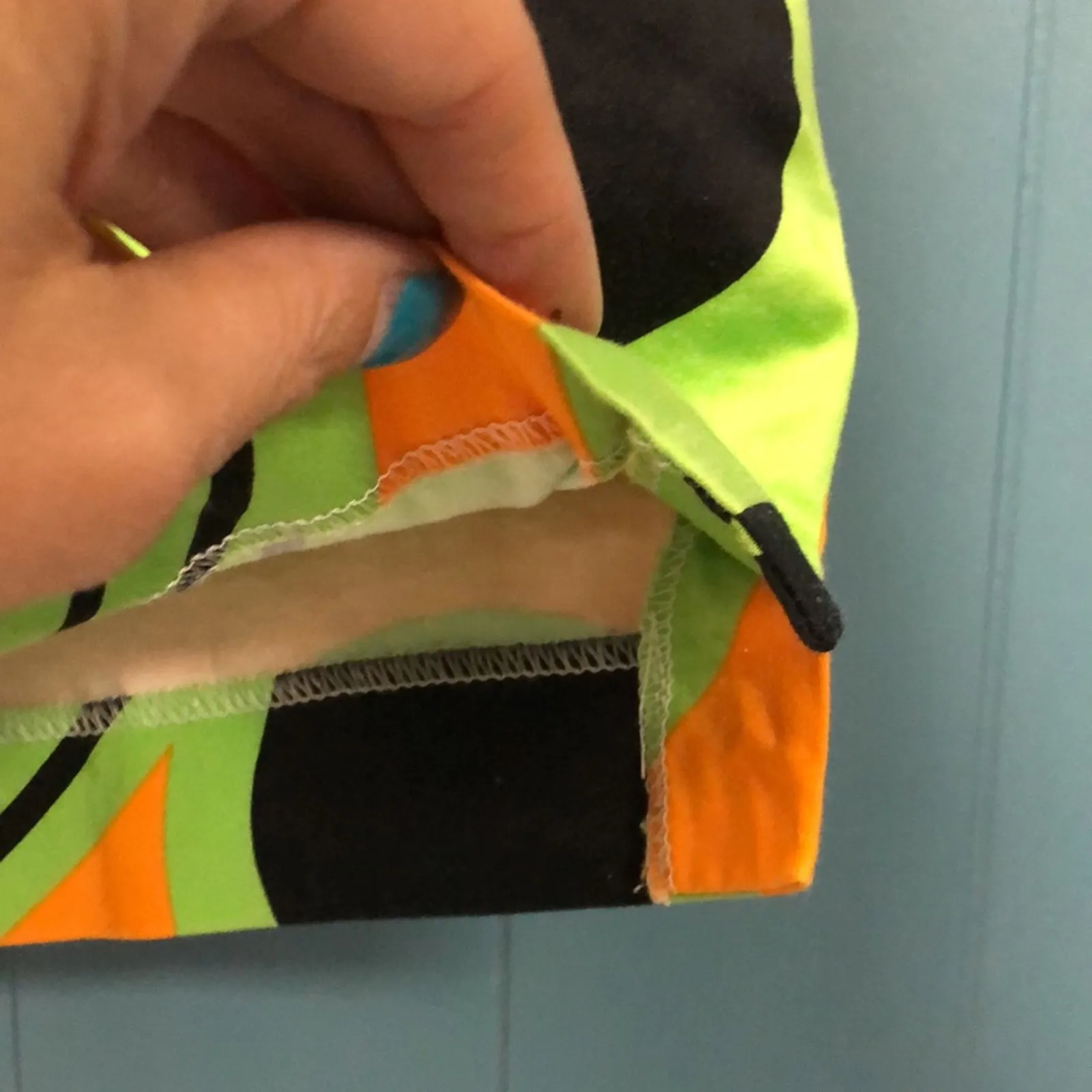 Loudmouth Women's Green Orange Black Key West Angry Birdies Skort‎ Size 8 - Image 2