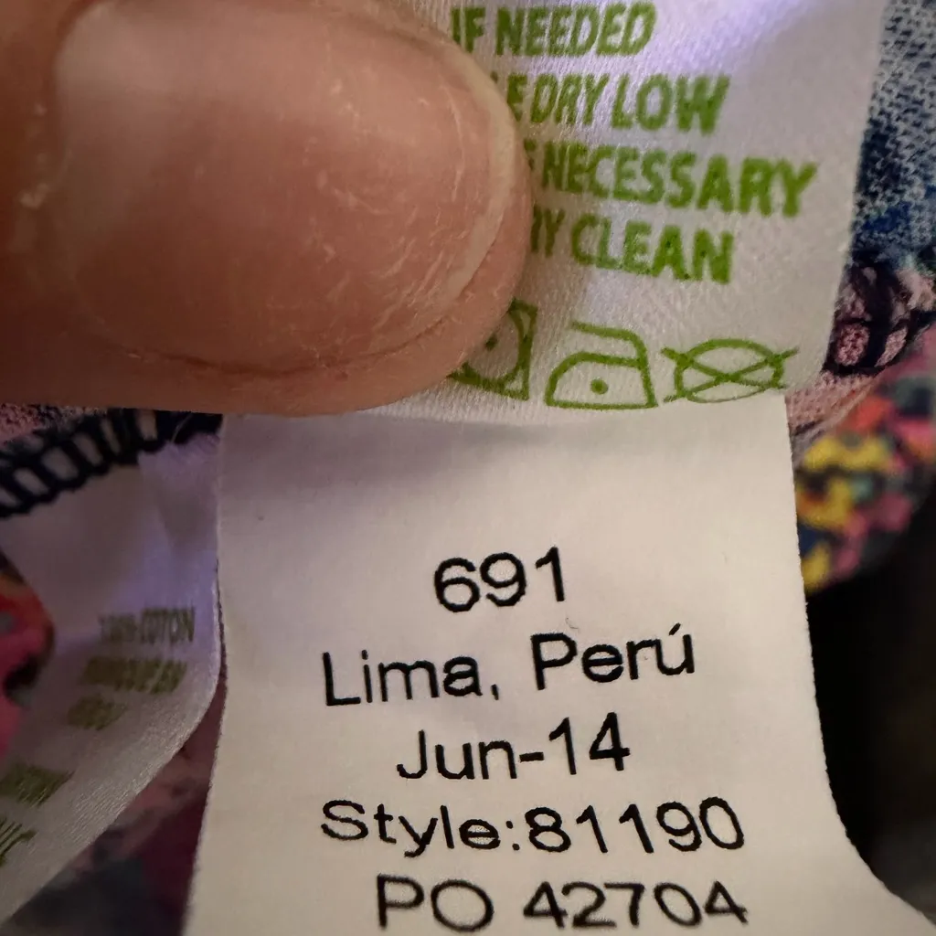 Lilly Pulitzer Colorful Patterned Tank Top - Image 5