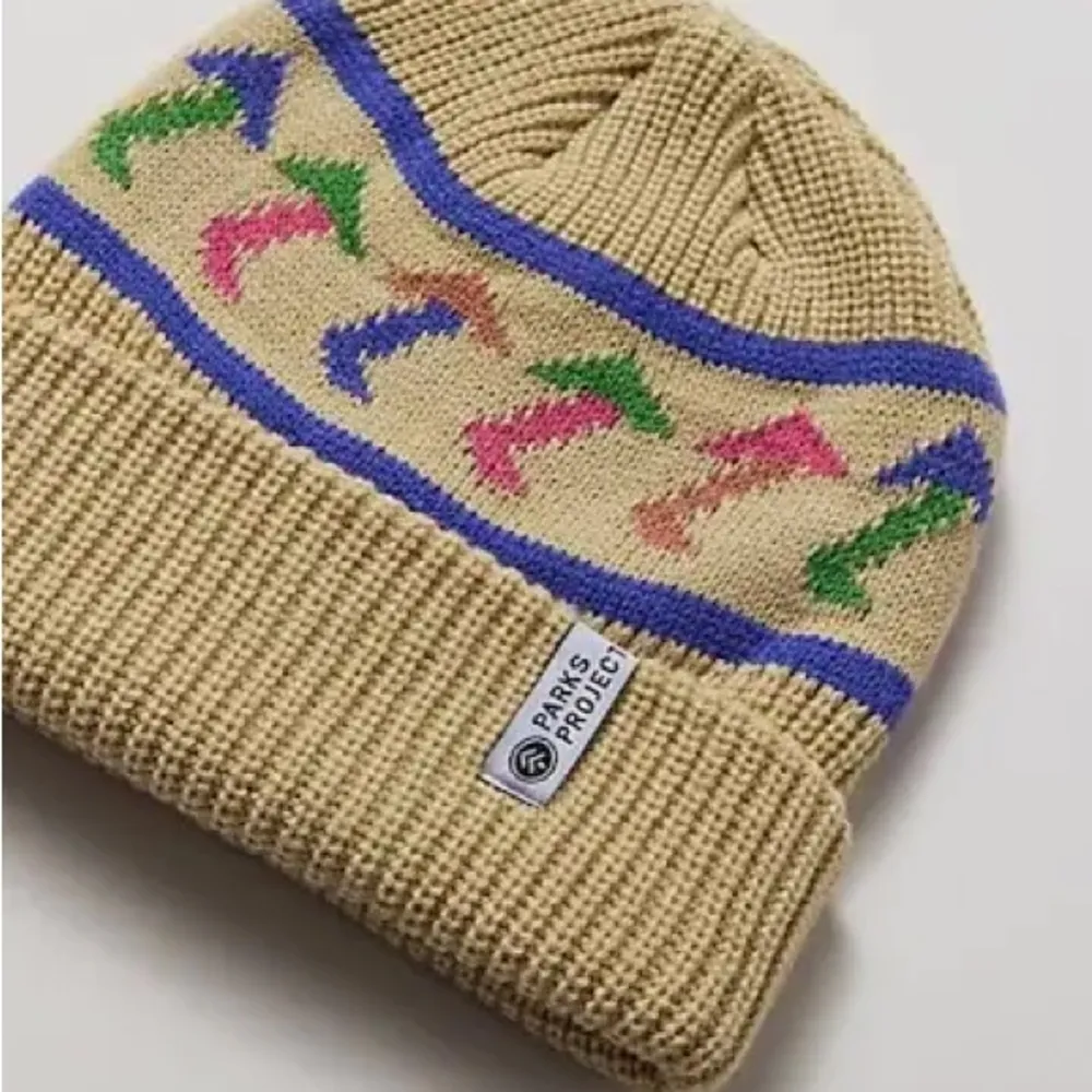 NWOT Parks Project Day Shroom knit Beanie Hat O/S - Image 5