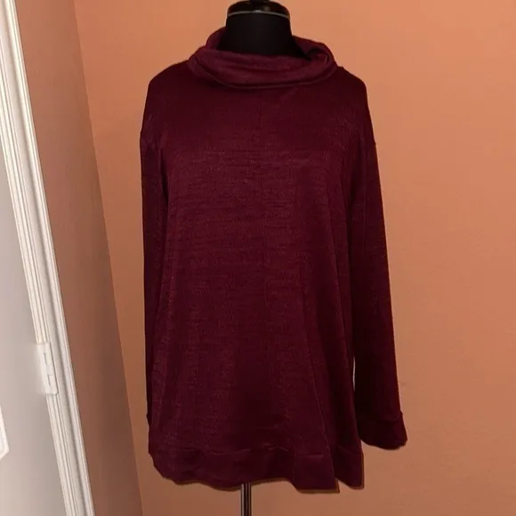 A New Day Cowl Neck Tunic Long Sleeve - Image 2