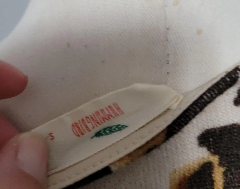 Stitch Fix Hummingbird leopard print surplice sweater size small - Image 6