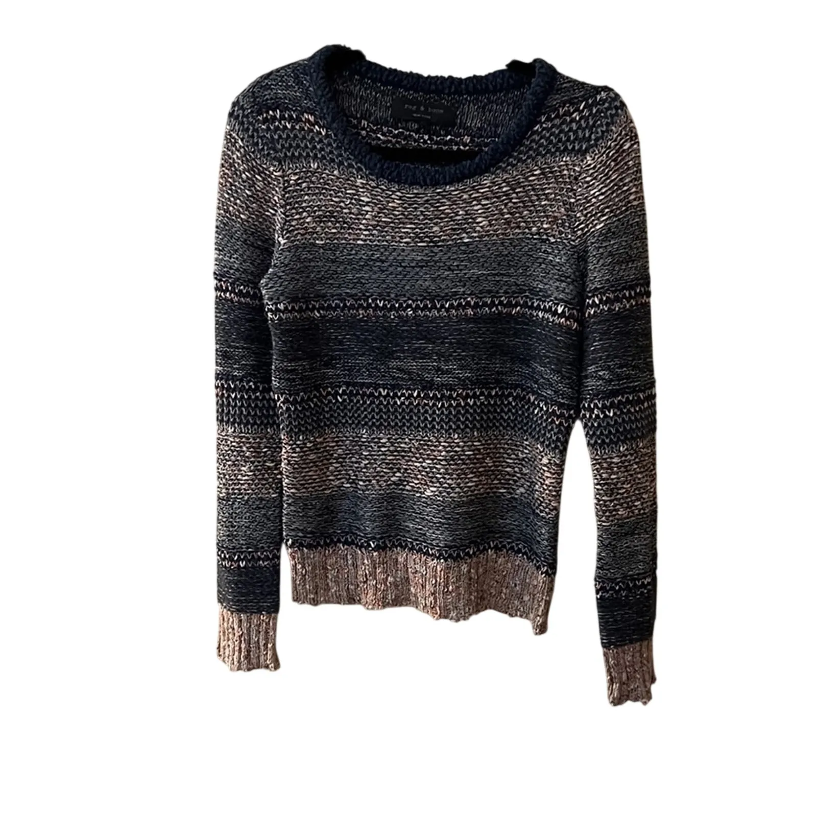 rag & bone Greta Knit Multicolor Sweater Size XS - Image 2
