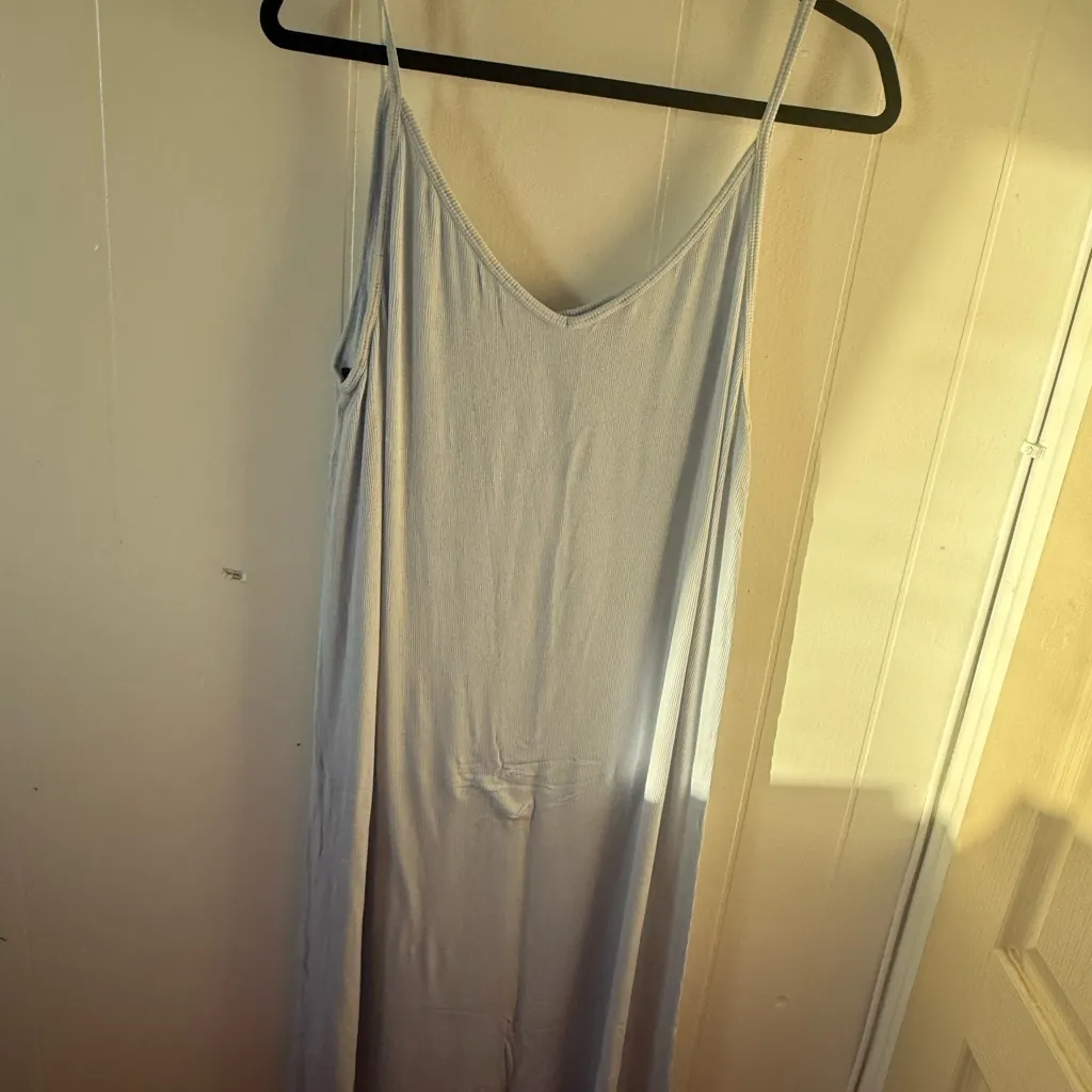H&M Light Blue Midi Dress - Image 2