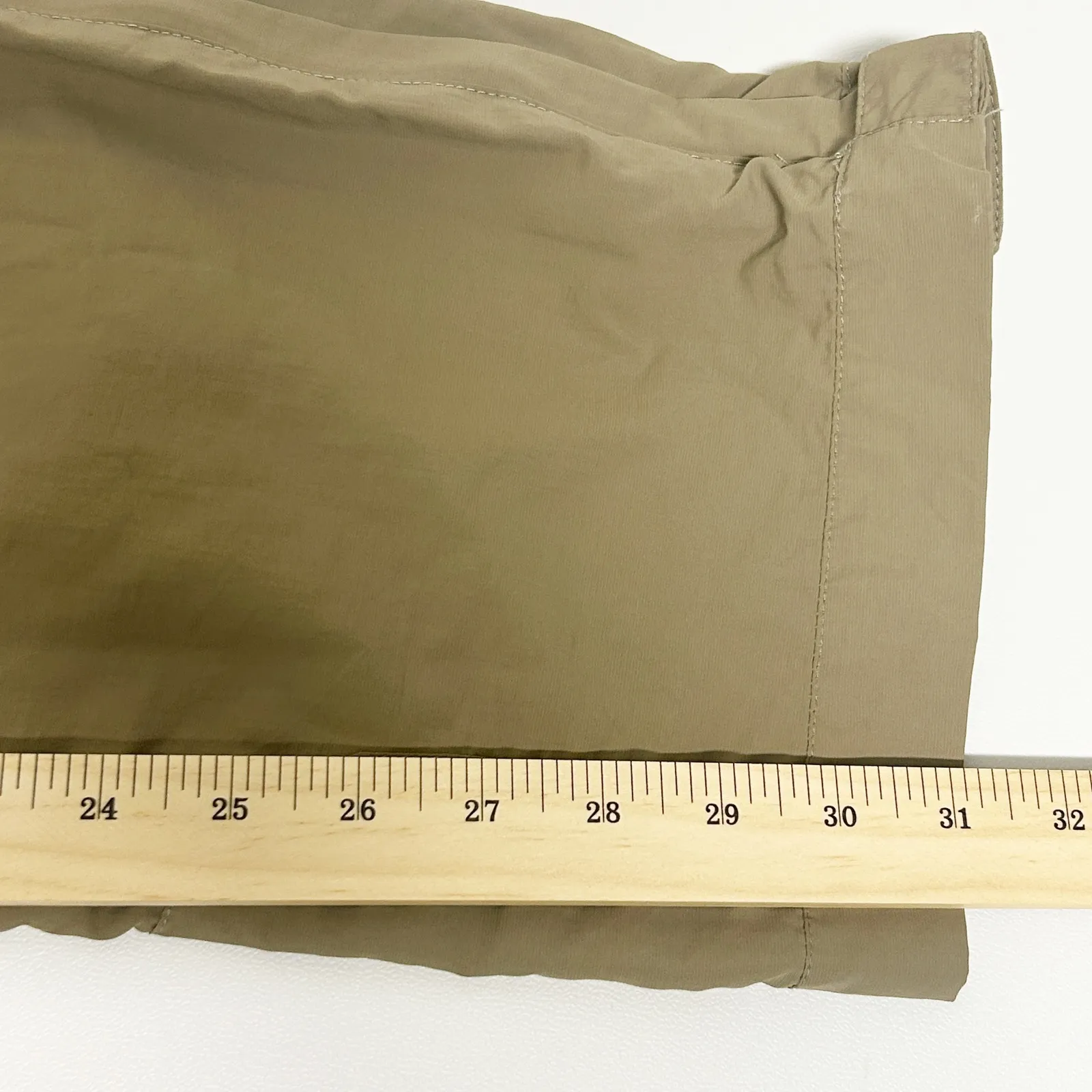 REI Womens Convertible Hiking Pants Size 12 Tan Outdoor Cargo Zip Off Gorpcore Tan - Image 12