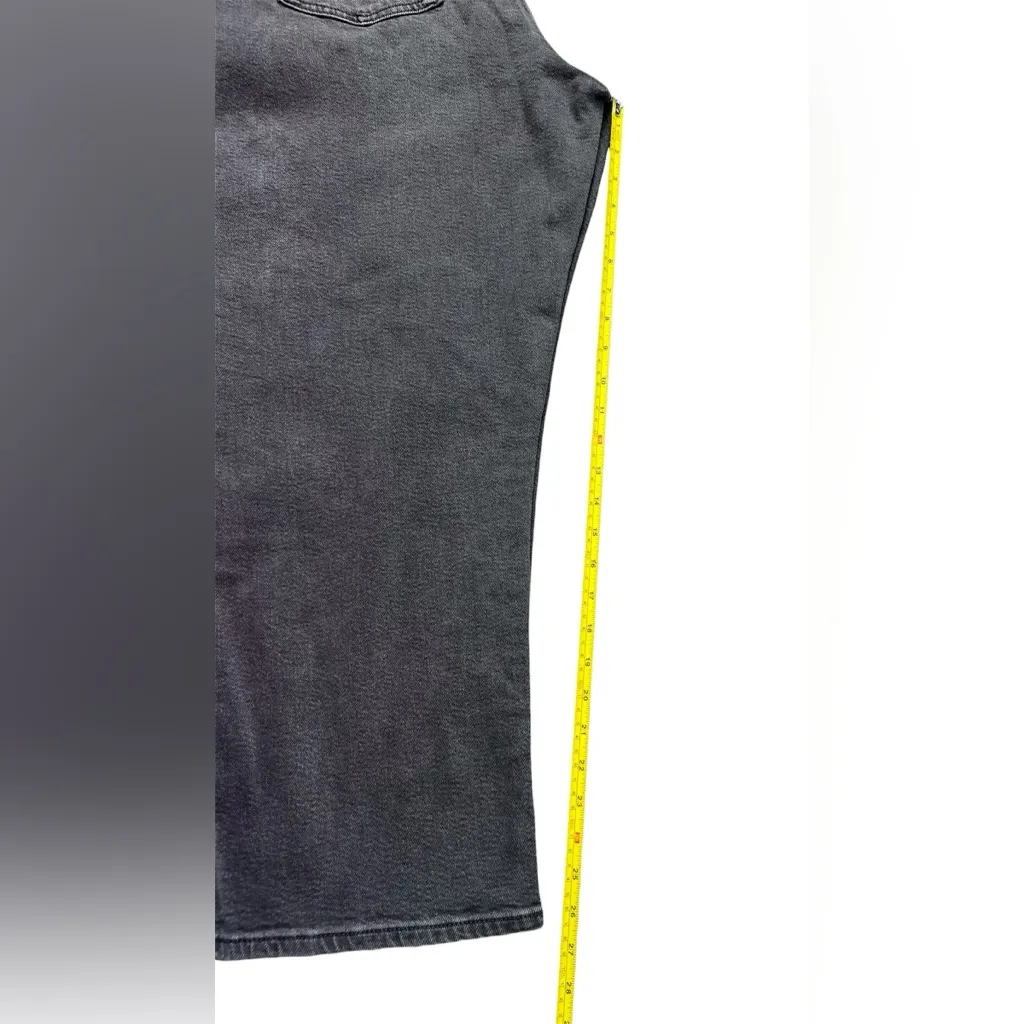 Levi’s NWT Ribcage Straight Ankle Jeans Women’s Black High Rise Denim Size 32 - Image 11