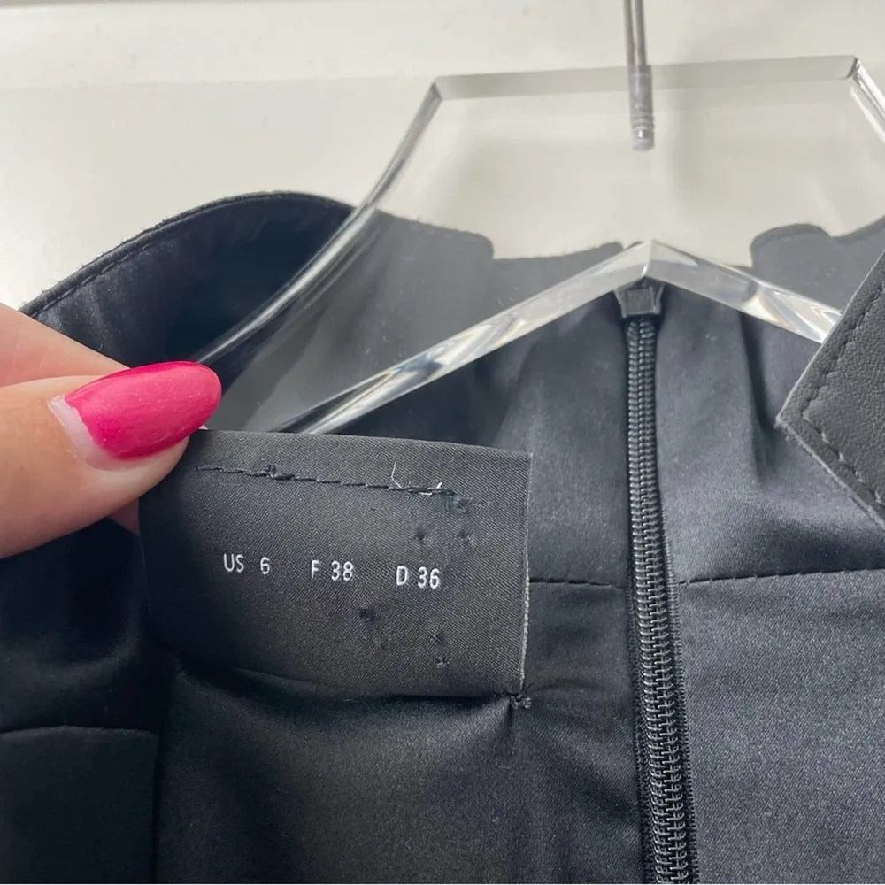 Akris Punto Leather Dress Black - Image 32