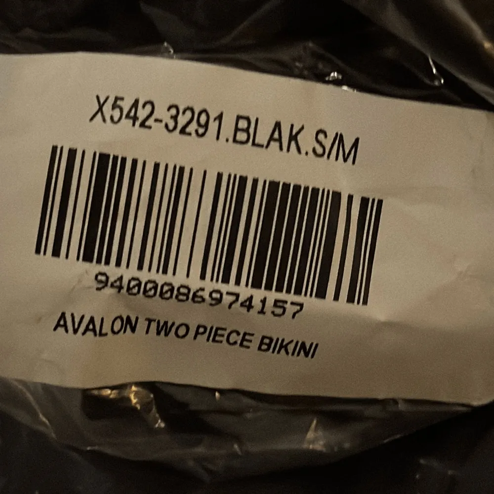 Frederick's of Hollywood SZ Small/Medium Avalon Black String Bikini NWT - Image 5