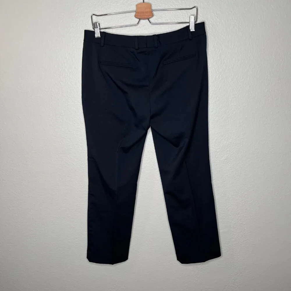 Brook Taverner Womens Astoria Black Ankle Trousers Dress Pants Size 12 - Image 8