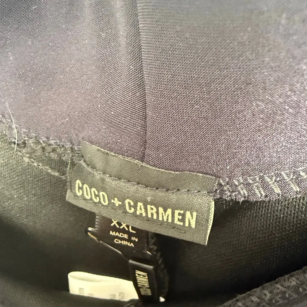 Coco + Carmen Women’s XXL Blue Bow Pants New Office Core Career - Image 2