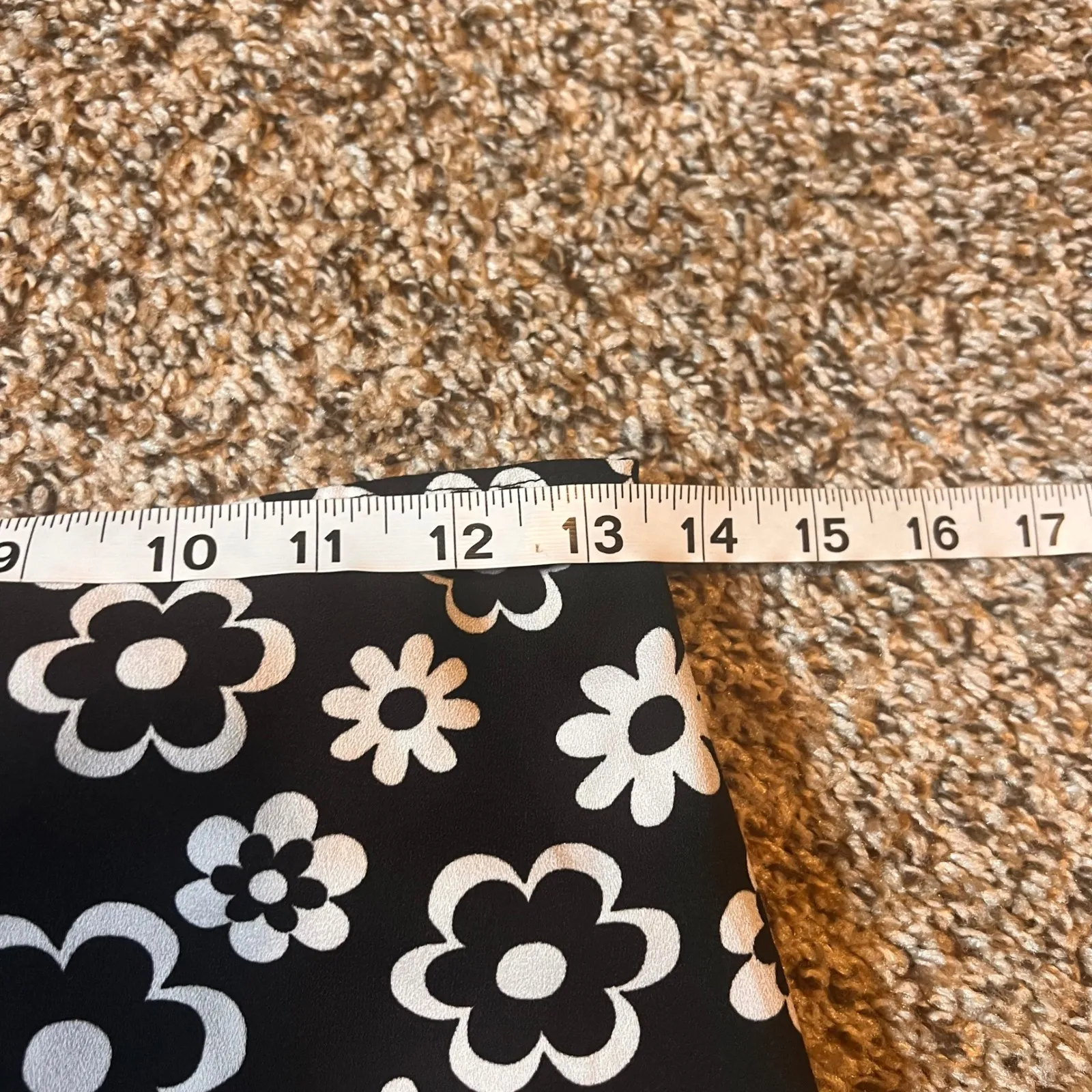 Hollister California‎ Black White Floral Print Ultra High Rise Mini Skirt - Image 4