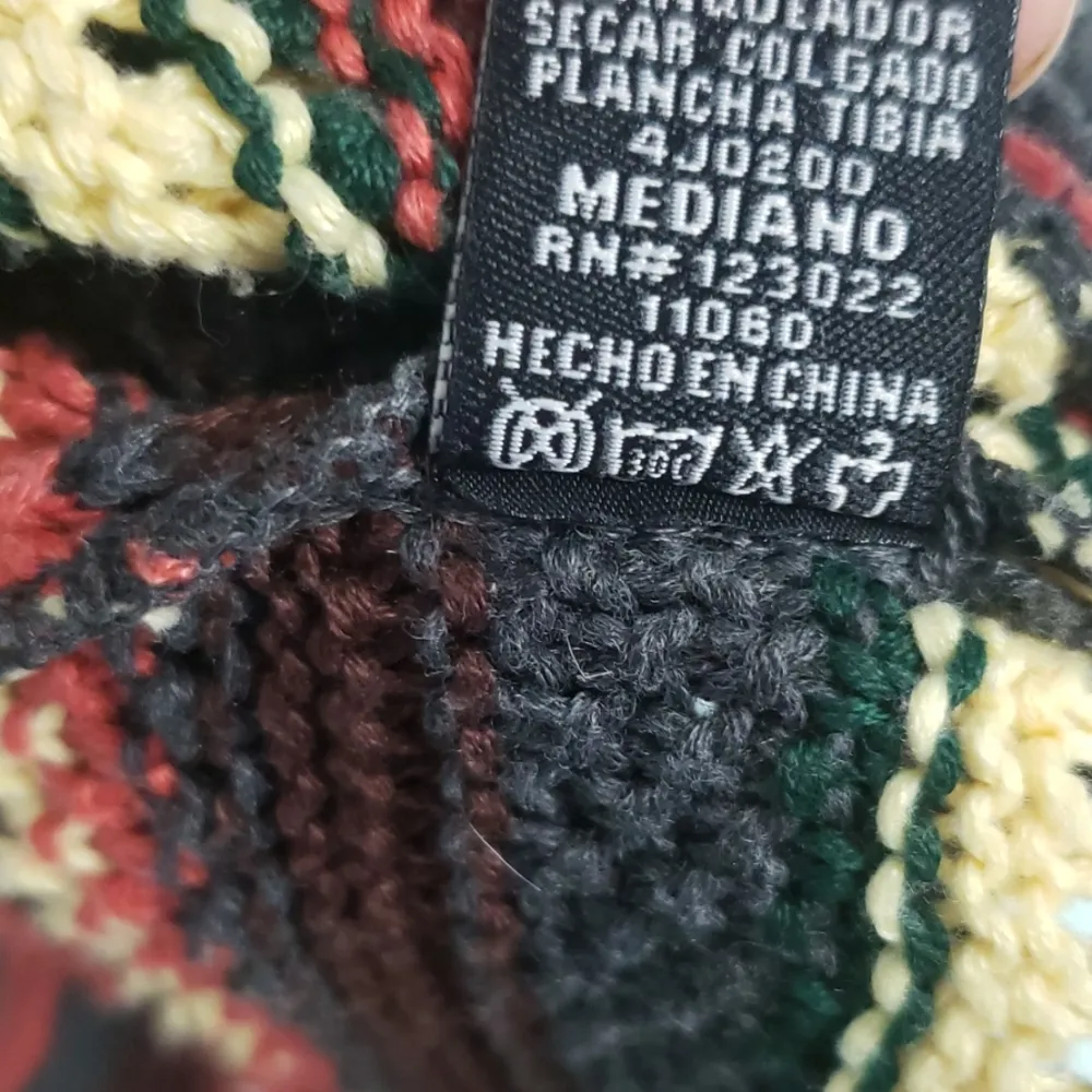 COPY - Cecico multicolored sweater vest with frin… - Image 6