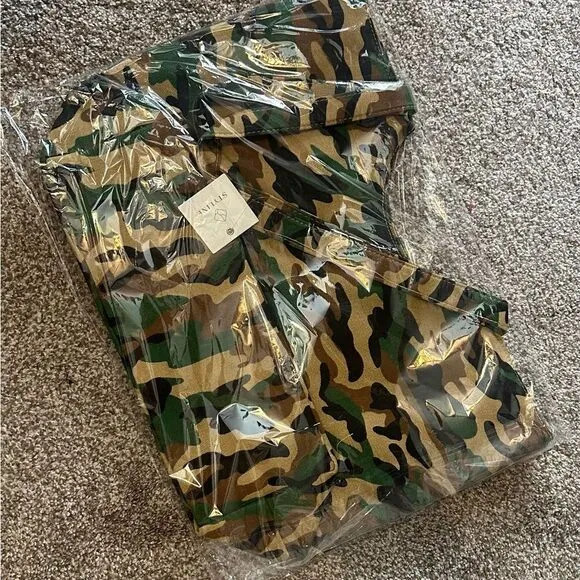 Camo Tote Bag‎ Green - Image 8