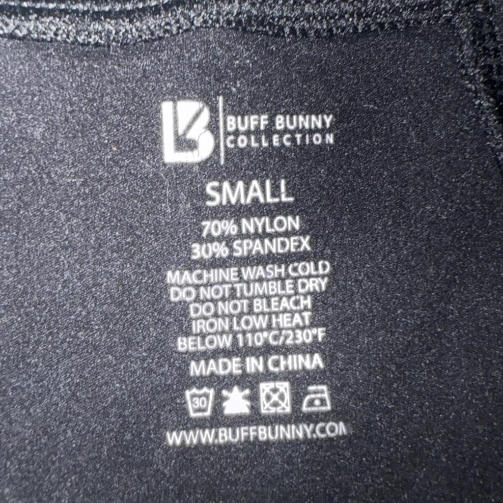 BUFFBUNNY *flawed* Black Fall Freely Fitted Bodycon Dress Size Small - Image 11