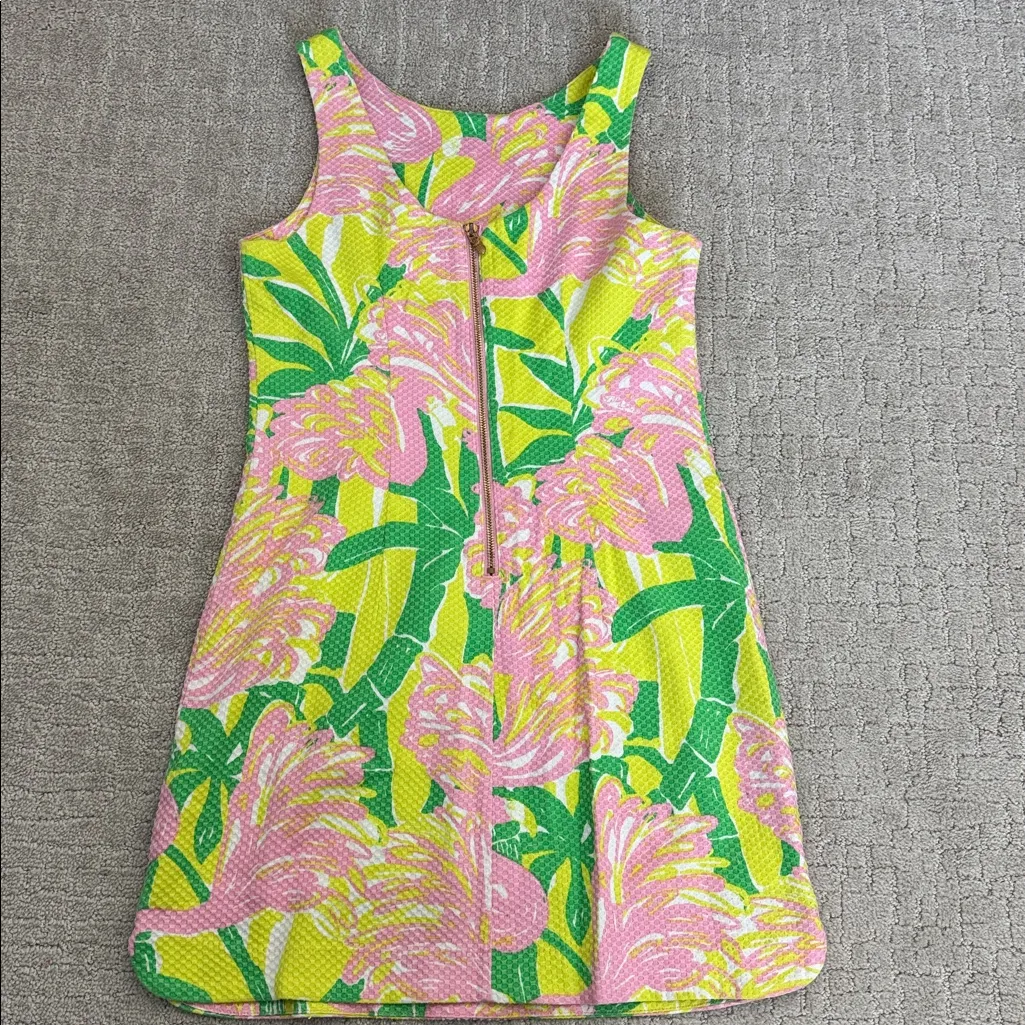 Lilly Pulitzer x Target fan dance flamingo shift dress - Image 5