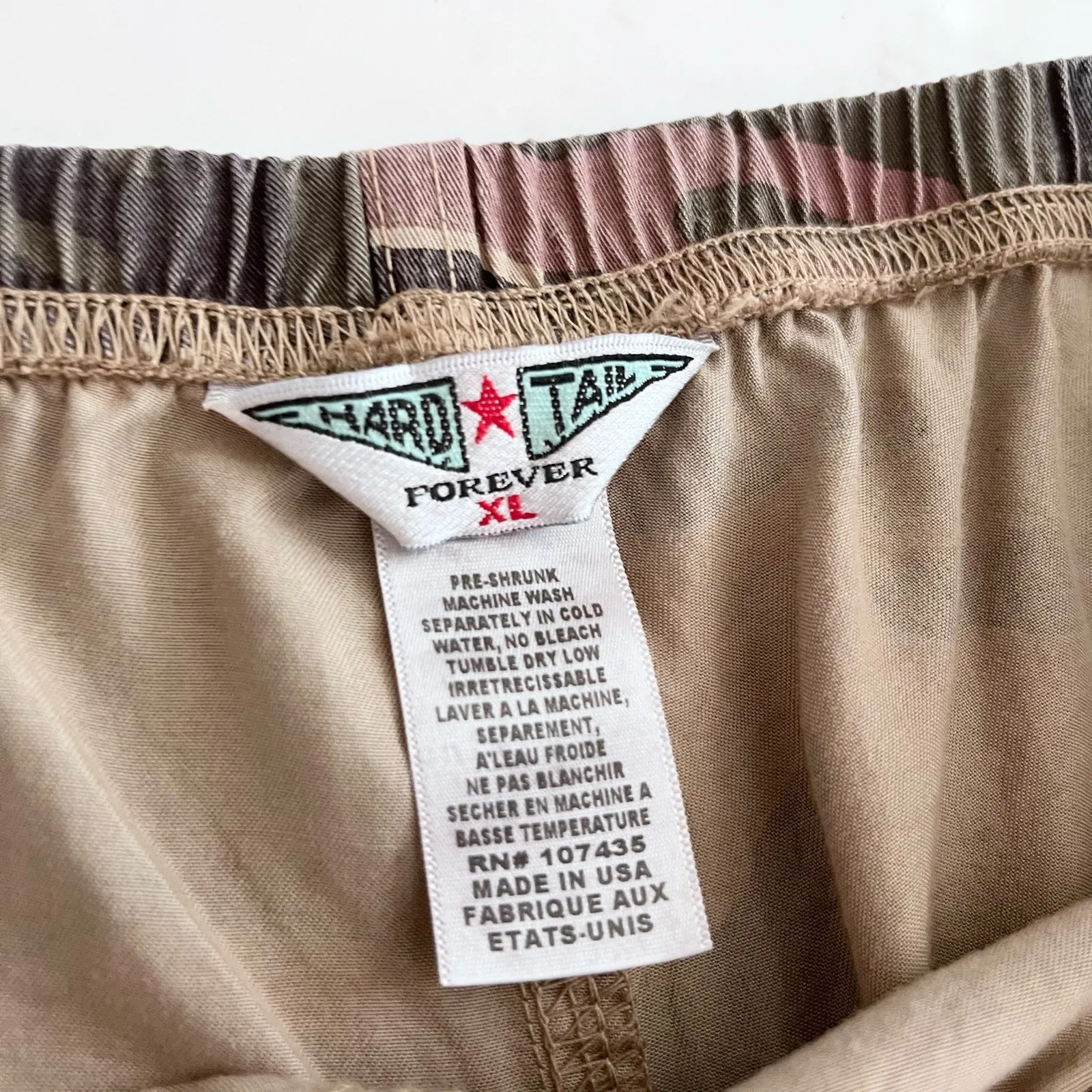 Hard Tail Forever Camo Midi Skirt size Large Brown - Image 6