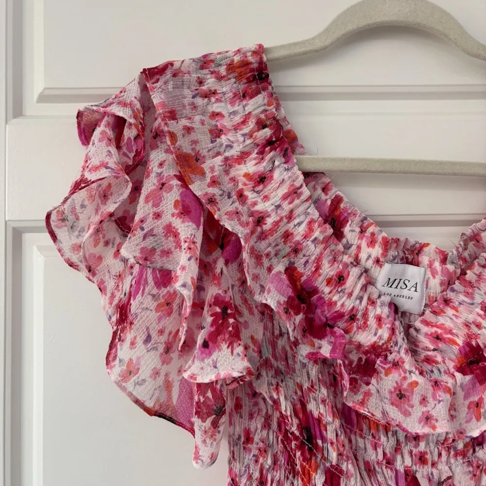 MISA Los Angeles Inga Dress Gardenia - Image 10